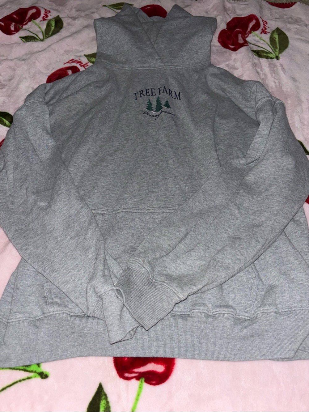 hollister grey hoodie
